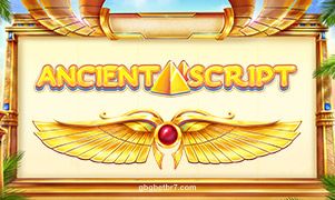 Imagem do jogo Ancient Script da GBG Bet